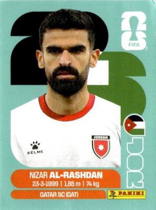 Nizar al-Rashdan – FIFA World Cup 2026 - Standard Edition, Nr. JOR10