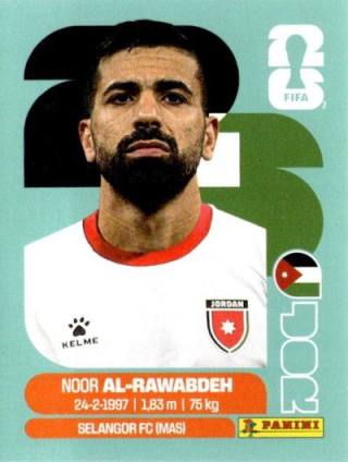 Noor Al-Rawabdeh – FIFA World Cup 2026 - Standard Edition, Nr. JOR11