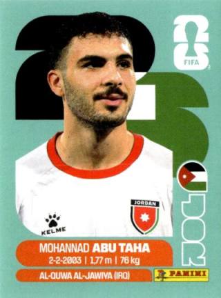 Mohannad Abu Taha – FIFA World Cup 2026 - Standard Edition, Nr. JOR12