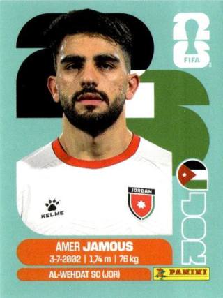 Amer Jamous – FIFA World Cup 2026 - Standard Edition, Nr. JOR14