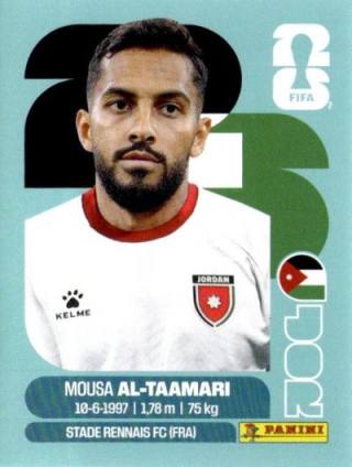 Musa al-Taamari – FIFA World Cup 2026 - Standard Edition, Nr. JOR15