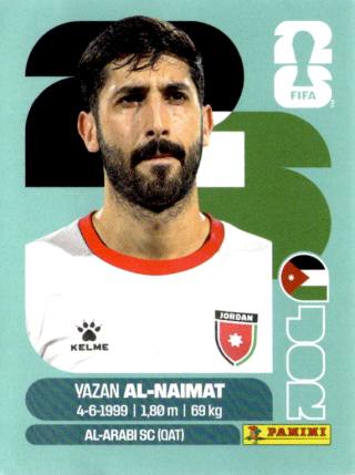 Yazan Al-Naimat – FIFA World Cup 2026 - Standard Edition, Nr. JOR16