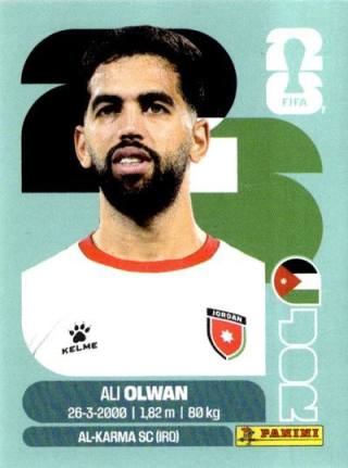 Ali Olwan – FIFA World Cup 2026 - Standard Edition, Nr. JOR18