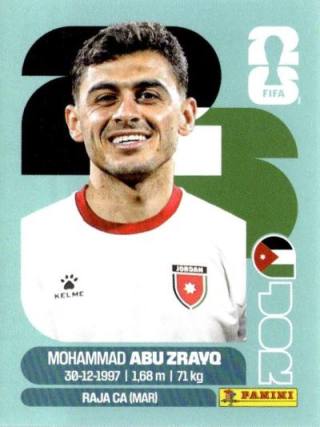 Mohammad Abu Zrayq – FIFA World Cup 2026 - Standard Edition, Nr. JOR19