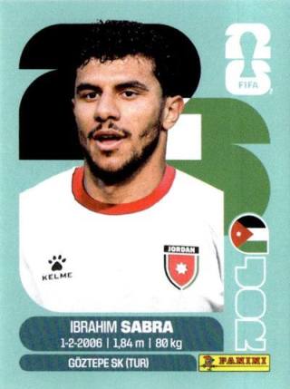 Ibrahim Sabrah – FIFA World Cup 2026 - Standard Edition, Nr. JOR20