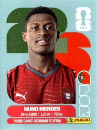 Nuno Mendes – FIFA World Cup 2026 - Standard Edition, Nr. POR7