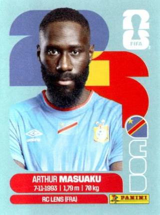 Arthur Masuaku – FIFA World Cup 2026 - Standard Edition, n.º COD5