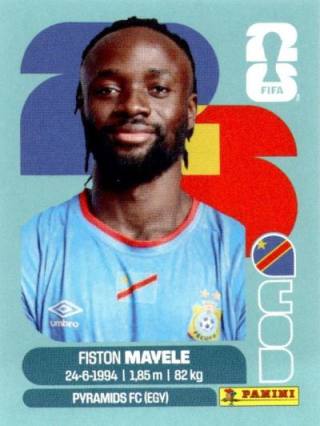 Fiston Kalala Mayele – FIFA World Cup 2026 - Standard Edition, Nr. COD18