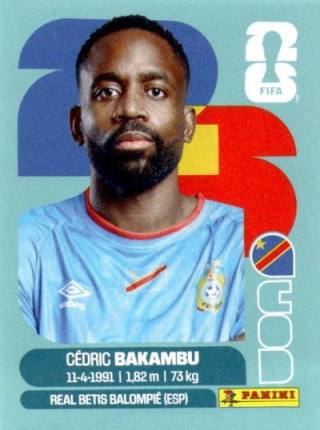 Cédric Bakambu – FIFA World Cup 2026 - Standard Edition, Nr. COD19