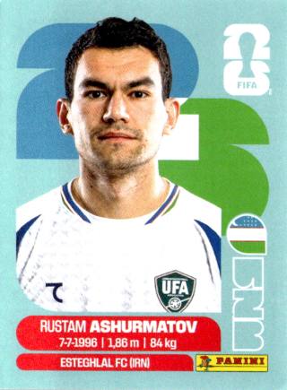 Rustam Ashurmatov – FIFA World Cup 2026 - Standard Edition, Nr. UZB7