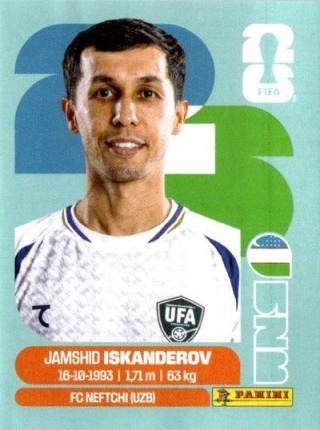 Jamshid Iskanderov – FIFA World Cup 2026 - Standard Edition, Nr. UZB12