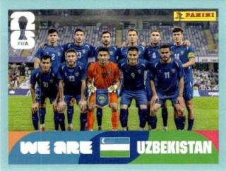 Team Photo – FIFA World Cup 2026 - Standard Edition, n.º UZB13