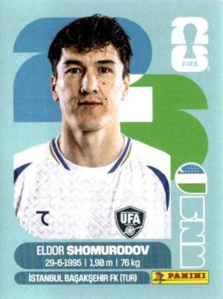 Eldor Shomurodov – FIFA World Cup 2026 - Standard Edition, Nr. UZB16