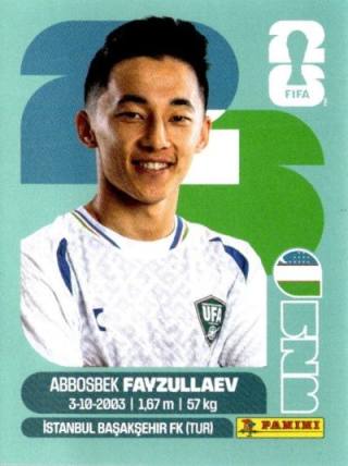 Abbosbek Fayzullaev – FIFA World Cup 2026 - Standard Edition, Nr. UZB20