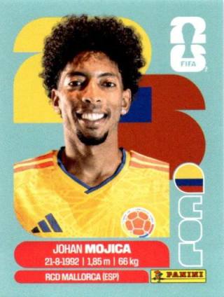 Johan Mojica – FIFA World Cup 2026 - Standard Edition, Nr. COL7