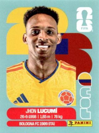 John Janer Lucumí – FIFA World Cup 2026 - Standard Edition, Nr. COL8