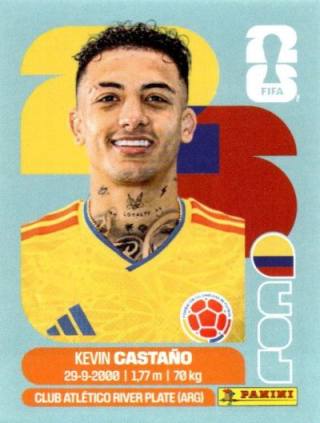 Kevin Castaño – FIFA World Cup 2026 - Standard Edition, Nr. COL11