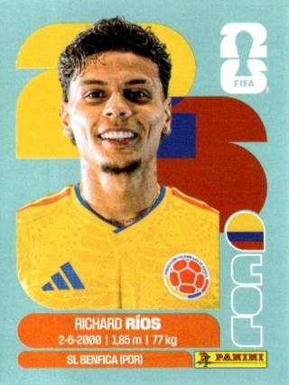 Richard Ríos – FIFA World Cup 2026 - Standard Edition, Nr. COL12