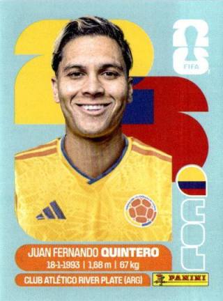 Juan Quintero – FIFA World Cup 2026 - Standard Edition, Nr. COL15