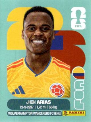 Jhon Arias – FIFA World Cup 2026 - Standard Edition, Nr. COL17