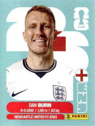 Dan Burn – FIFA World Cup 2026 - Standard Edition, Nr. ENG8