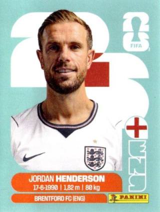 Jordan Henderson – FIFA World Cup 2026 - Standard Edition, Nr. ENG9