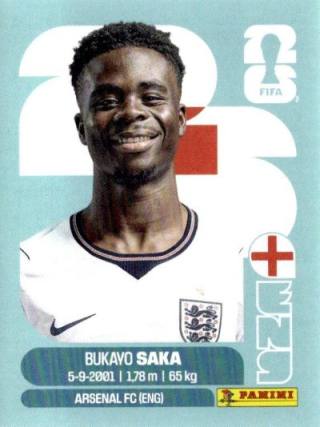 Bukayo Saka – FIFA World Cup 2026 - Standard Edition, Nr. ENG17