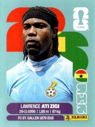 Lawrence Ati Zigi – FIFA World Cup 2026 - Standard Edition, Nr. GHA2