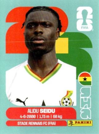 Alidu Seidu – FIFA World Cup 2026 - Standard Edition, Nr. GHA5