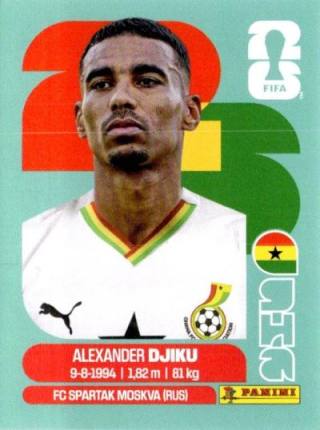 Alexander Djiku – FIFA World Cup 2026 - Standard Edition, Nr. GHA6