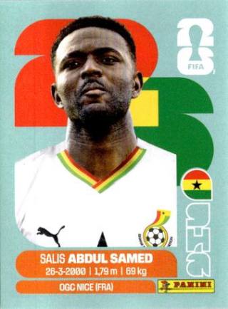 Salis Abdul Samed – FIFA World Cup 2026 - Standard Edition, Nr. GHA11