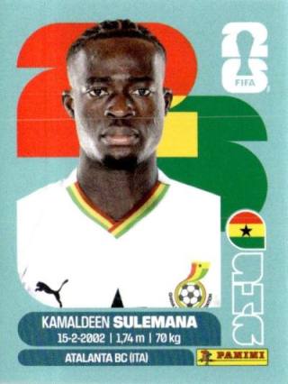 Kamaldeen Sulemana – FIFA World Cup 2026 - Standard Edition, Nr. GHA12