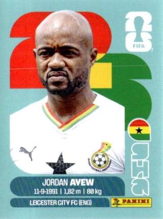 Jordan Ayew – FIFA World Cup 2026 - Standard Edition, no. GHA16