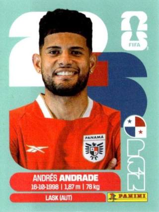 Andrés Andrade Cedeño – FIFA World Cup 2026 - Standard Edition, Nr. PAN5