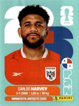 Carlos Harvey – FIFA World Cup 2026 - Standard Edition, Nr. PAN15