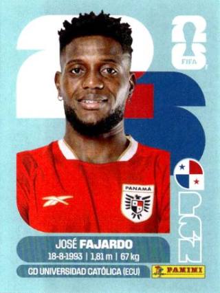 José Fajardo – FIFA World Cup 2026 - Standard Edition, Nr. PAN17