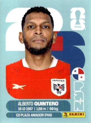 Alberto Quintero Medina – FIFA World Cup 2026 - Standard Edition, Nr. PAN20