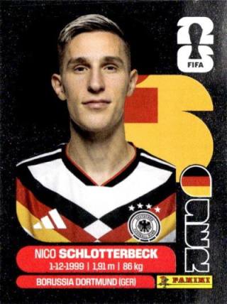 Nico Schlotterbeck – FIFA World Cup 2026 - Standard Edition, Nr. GER5s