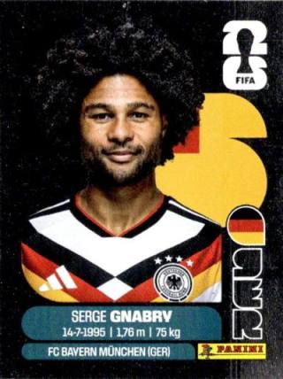 Serge Gnabry – FIFA World Cup 2026 - Standard Edition, Nr. GER16s