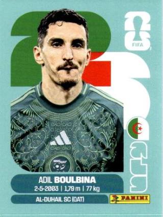 Adil Boulbina – FIFA World Cup 2026 - Standard Edition, Nr. ALG16x