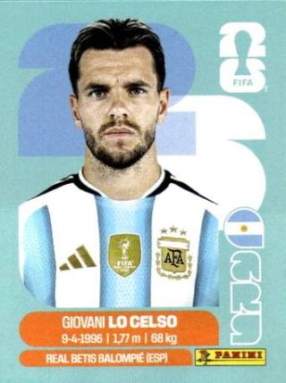 Giovani Lo Celso – FIFA World Cup 2026 - Standard Edition, Nr. ARG15x