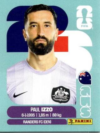 Paul Izzo – FIFA World Cup 2026 - Standard Edition, Nr. AUS3x