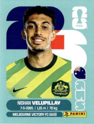Nishan Velupillay – FIFA World Cup 2026 - Standard Edition, Nr. AUS17x