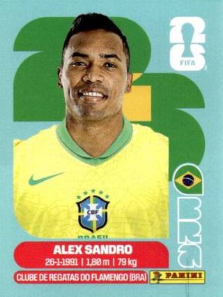 Alex Sandro – FIFA World Cup 2026 - Standard Edition, Nr. BRA5x