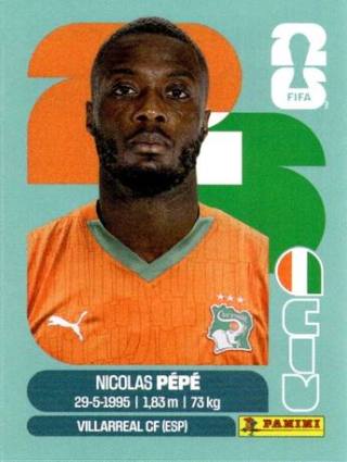 Nicolas Pépé – FIFA World Cup 2026 - Standard Edition, Nr. CIV14x