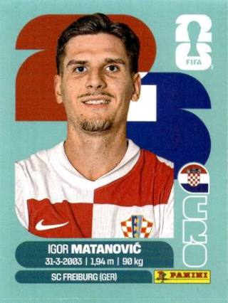 Igor Matanović – FIFA World Cup 2026 - Standard Edition, Nr. CRO20x