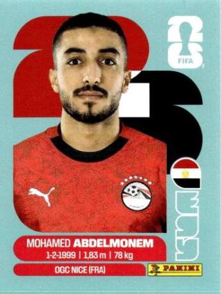 Mohamed Abdel Monem – FIFA World Cup 2026 - Standard Edition, Nr. EGY4x