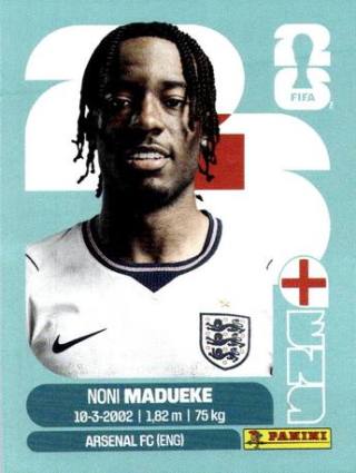 Noni Madueke – FIFA World Cup 2026 - Standard Edition, Nr. ENG16x