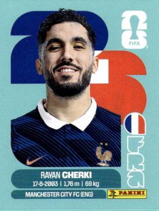 Rayan Cherki – FIFA World Cup 2026 - Standard Edition, Nr. FRA18x