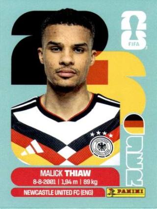 Malick Thiaw – FIFA World Cup 2026 - Standard Edition, Nr. GER8x